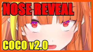 Pulled one of these in her 3d debut stream when revealing her yakuza office. Hololive Coco V2 0 Nose Reveal Eng Sub Youtube