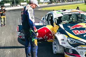 Almost almost, P2 my first @driftmasters.gp home event podium what a  special day. Incredible weekend and we now extend the championship lead by  60pts, unfortunately I didn't expect @piotrwiecek to take the