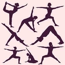 Tap the app button to the left of. Free Vector Yoga Poses Silhouettes