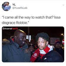 Arsenal fans singing get out of our club at robbie from arsenal fan tv/ aftv aftv reaction to saka goal😂😂. The Best 21 Savage Meme So Far Ultimate Football Fan Facebook