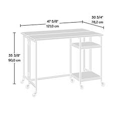 Unbranded Homevisions White Fold Out Work Table 425035 The Home Depot Storage Cabinet With Drawers Space Saving Desk White Storage Cabinets