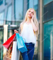 They are also useful for keeping in the car and for storage indoors. Lifestyle Portrait Young Blonde Girl Shopping Bags Walking Out Shop Sto Ad Blonde Girl Young Lifestyle Ad Blonde Girl Fashion Girl