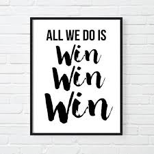 Win Win Win Motivational Print Inspirational Poster Office Etsy Motivational Prints Inspirational Posters Motivational Posters