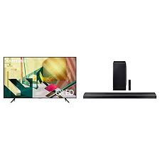 Samsung 75 Inch Class Qled Q70t Series 4k Uhd Dual Led Quantum Hdr Smart Tv With Alexa Built In Qn75q Sound Bar Hologram Technology Future Technology Gadgets