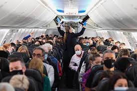 What S The Risk Of Catching Covid 19 On A Plane And Do Masks Cut It Goats And Soda Npr