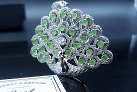 green jade silver necklace peacock silver pendant green etsy jade green silver necklace amazonite bead bracelet