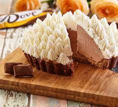 Dove Chocolate No Bake Sweetie Pie Dove Chocolate Baking Desserts