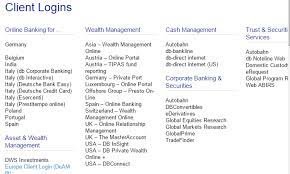 Deutsche bank accepts no responsibility for information provided on any such sites by third party providers. Deutsche Online Banking Bank Eigenkapital Deutsche Bank