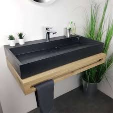 vasque salle de bain en pierre noire.com