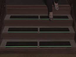 Combined with an open rise it is quite stylish. 84613 Glow In The Dark Stripe Anti Slip Stair Safety Tape 50 Treads Safe Way Traction