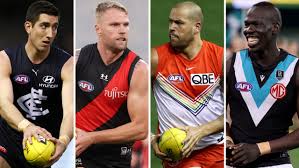 The elevation of blues harry mckay and sam walsh on a day their senior coach david teague was sacked, but star blues defender jacob weitering was overlooked. Afl All Australian 2021 Squad Named Pick Your Own Team Herald Sun