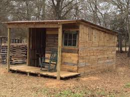 How To Build A Pallet House By Back Roads Living Pallet Building Pallet House Pallet Shed