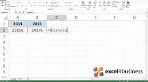 Using our formula, we calculate the percent change is +28% growth. How To Calculate Percent Change In Excel Youtube