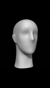 3d Model Mannequin Head 3d Model Model Visual Design