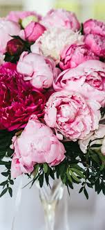 Maybe you would like to learn more about one of these? Pink Peonies Flowers Bouquet Hazy Background 1125x2436 Iphone 11 Pro Xs X Wallpaper Background Picture Image