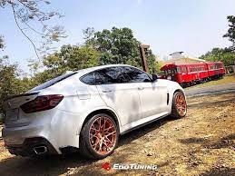 Reglage De La Bmw X6 F16 Sur Les Jantes 22 Pouces Vorsteiner Vfn 507 Pouces