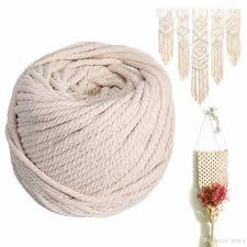 There's something so peaceful about them swaying in the wind a little, and being able to see them hanging outside my office macramé. 2021 3mm 4mm 5mm 6mm 8mm Natural Cotton Ropes Diy Macrame Cord Wall Hanging Plant Hanger Craft Making Knitting Rope Handmade Home Decorations From Yidiya 15 46 Dhgate Com