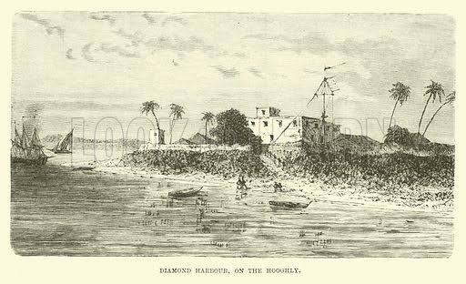 Diamond Harbour, on the Hooghly stock image | Look and Learn