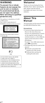 Verify that the source is connected to the digital input … Minidisc Deck Mds Je530 Operating Instructions Mode D Emploi Manual De Instrucciones Minidisc Deck Mds Je 1 Pdf Telechargement Gratuit