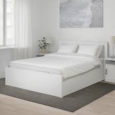 Divano letto con contenitore ikea e letto singolo con contenitore ikea. Songesand Struttura Letto Con Contenitore Bianco 160x200 Cm Ikea It