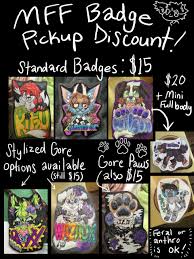 You can request a specific palette or expression in notes or in. Mff At Con Badge Pickup By Koko Pengyou Fur Affinity Dot Net