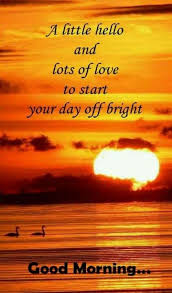 Good Morning Wish Card