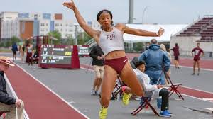 Choose event women's 100m women's 200m women's 300m women's 400m women's 600m women's 800m women's 1000m women's 1500m women's mile women's 2000m women's 3000m women's 2 miles women's 5000m women's 10,000m women's 10km road race women's 15km. National Heptathlete Tyra Gittens Jumps To History At Texas Meet