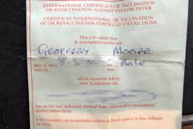 The statement that is not older than 96 hours to enter the country and avoid quarantine. Covid Vaccination Certificates No Different To Yellow Fever The Travel Trunk