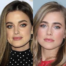Ashley Newbrough and Melissa Roxburgh resemblance in Hallmark movies