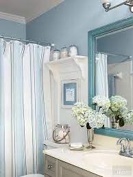 Paint the underside of a bathroom sink apple green. Beach Bathroom Decor Better Homes Gardens