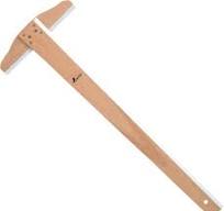 Shinwa Sokutei 76759 T-Shaped Ruler, Wood, 23.6 inches (60 cm)
