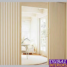 Pvc folding door in t beauty parlour partition colour white dimensions 4ft * 7ft and 8ft * 7ft contact pvc folding door colour white dimensions 14 ft * 7ft space saving solutions ideal for. Pvc Folding Doors Dubai Abu Dhabi Uae Buy Pvc Folding Doors