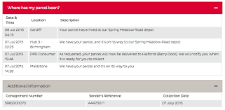 Use your dpd reference number to get free updates on your parcel, from courier collection to delivery, whenever you need them. Selectspecs On Twitter Behblinny Dpd Tracking Site Shows Your Parcel Was In Cardiff At 04 13 This Morning At The Spring Meadow Road Depot Http T Co Yhebqv28v4