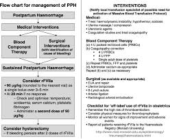 Flow Chart For Management Of Post Partum Haemorrhage
