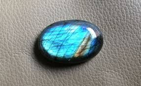 32x22x8 Mm Large Labradorite Loose Gemstone Cabochon 55 Cts Blue Shiny Labradorite Gemstone Spectrolite Make Jewel Labradorite Labradorite Gemstone Spectrolite