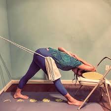 Day 3 Gurupurnima2017 Supported Gomukhasana Arms In Parsvottanasana After A Long Hot Day So Grateful For T Iyengar Yoga Poses Yoga Props Yoga Poses