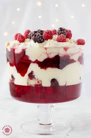 Christmas Trifle Mixed Berry Trifle With Raspberry Jelly Recette Cuisiner Avec Thermomix Chocolat Mascarpone