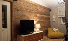 Tv Wand Holz Wohnzimmer Holz Wohnzimmer Wandvertafelung Holz Wand Mit Holz Verkleiden