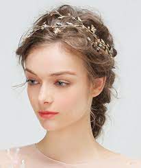 Golden Maple Headband Hair Accessories Bridal Wedding Etsy In 2021 Greek Goddess Hairstyles Goddess Hairstyles Headband Hairstyles