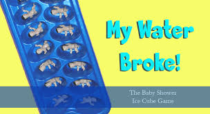 The answer must be either 'bride' or the groom'. My Water Broke Baby Shower Game
