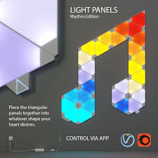 3d Nanoleaf Light Panels Cgtrader