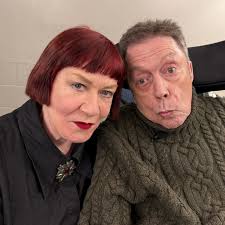 Tim and I back stage at The Grove in Anaheim last Sunday. Thank you to the  wonderful audience who packed the joint, cheered, shrieked and brought all  round joy making it such