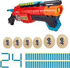 ★ amplia variedad de armas: Amazon Com Zuru 4867 Pistola De Dardos 24 Dardos 4 Huevos Toys Games