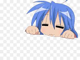 Bliss Lucky Star Konata Izumi Anime Haruhi Suzumiya Lucky Computer Lucky Fictional Character Png Pngwing