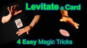 Share to twitter share to facebook share to pinterest. How To Levitate A Playing Card Four Magic Tricks Youtube