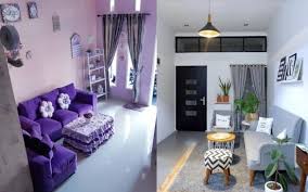 Yang ini, contoh denah rumah type 36 yang cukup untuk keluarga baru. Lingkar Warna 34 Ide Inspiratif Interior Ruang Tamu Minimalis Rumah Type 36 60 Atau 36 72