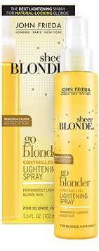 John Frieda Sheer Blonde Go Blonder Controlled Lightening Spray Review
