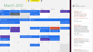 Metro Calendar Preview Month View