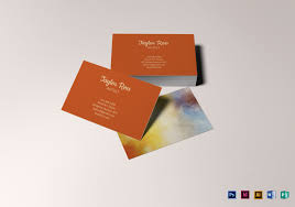 Premium cards printed on a variety of high quality paper types. Artist Business Card Design Template In Psd Word Publisher Illustrator Indesign
