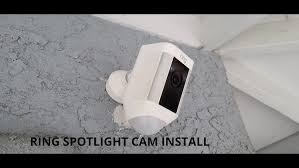 Recessed lighting installing ring camera outdoors with the morgans. How To Install Setup Ring Spotlight Cam Easy To Connect Youtube